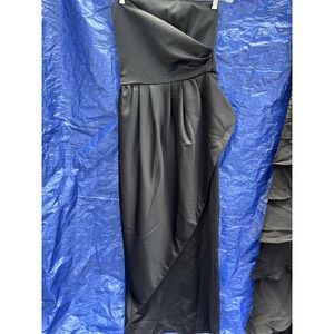 Nili Martin black strapless dress size US 10